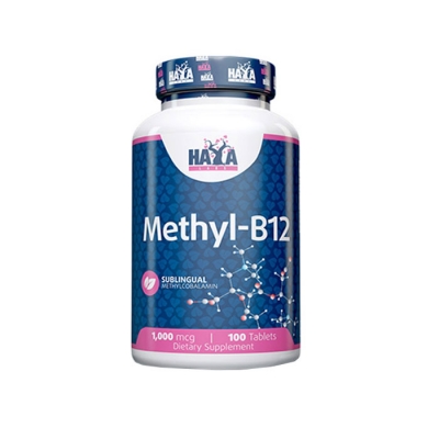 ХАЯ ЛАБС МЕТИЛ-B12 сублингвални таблетки 1000 мкг. 100 броя / HAYA LABS SUBLINGUAL METHYL B12