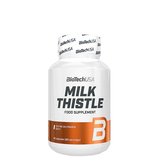 БИОТЕЧ БЯЛ ТРЪН капсули 60 броя BIOTECH USA MILK THISTLE Drugstore BG