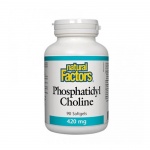 НАТУРАЛ ФАКТОРС ФОСФАТИДИЛХОЛИН капсули 420 мг. 90 броя / NATURAL FACTORS PHOSPHATIDYL CHOLINE 