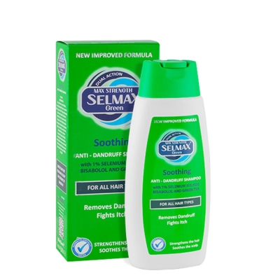 СЕЛМАКС ГРИЙН ШАМПОАН С ДВОЙНО ДЕЙСТВИЕ 200 мл. / SELMAX GREEN DUAL ACTION SHAMPOO