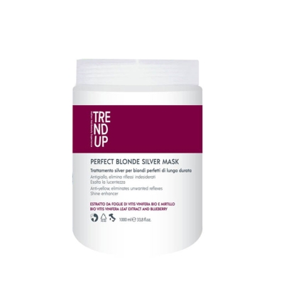 МАТИРАЩА МАСКА ЗА РУСА КОСА ТРЕНД ЪП 1 л. / TREND UP PERFECT BLONDE SILVER MASK