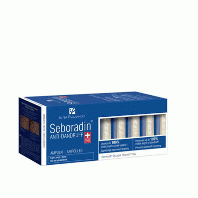 СЕБОРАДИН ANTI-DANDRUFF АМПУЛИ 5.5 мл. 14 броя / SEBORADIN ANTI-DANDRUFF