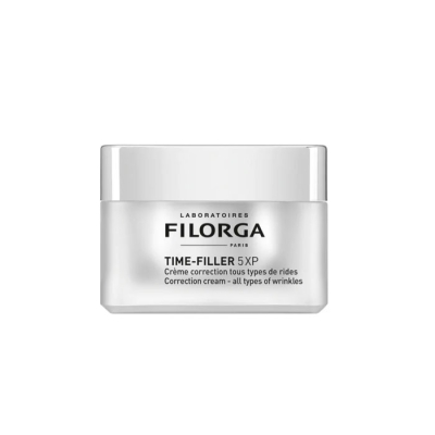 ТАЙМ ФИЛЪР 5XP ДНЕВЕН КРЕМ ЗА НОРМАЛНА КЪМ СУХА КОЖА 50 мл. / FILORGA TIME FILLER 5XP CORRECTION CREAM - ALL TYPES OF WRINKLES