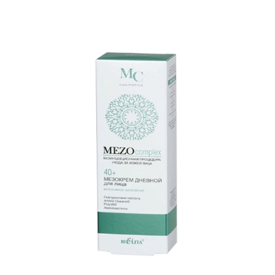 ДНЕВЕН КРЕМ МЕЗО КОМПЛЕКС ЗА ЛИЦЕ 40+ 50 мл. / BELITA MEZO COMPLEX DAY FACE CREAM 40+