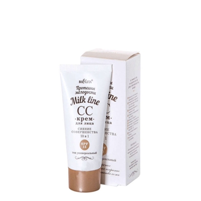 КРЕМ ЗА ЛИЦЕ СС МИЛК ЛАЙН SPF 15 30 мл. / BELITA VITEX MILK LINE CC FACE CREAM SPF15
