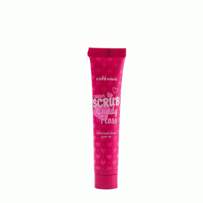 КАФЕ МИМИ СКРАБ ЗА УСТНИ CANDY FLOSS 15 мл. / CAFE MIMI LIP SUGAR SCRUB CANDY FLOSS