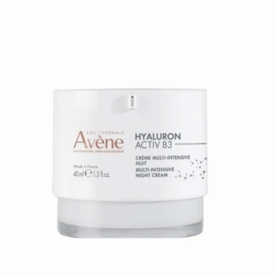 АВЕН ХИАЛУРОН АКТИВ B3 МУЛТИ-ИНТЕНЗИВЕН НОЩЕН КРЕМ 40 мл. / AVENE HYALURON ACTIV B3 MULTI-INTENSIVE NIGHT CREAM