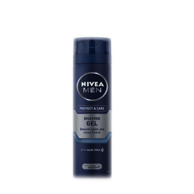 НИВЕА ГЕЛ ЗА БРЪСНЕНЕ ПРОТЕКТ КЕЪР 200 мл. / NIVEA MEN SHAVING GEL PROTECT CARE
