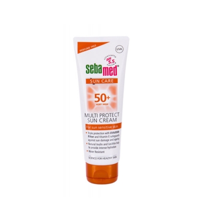СЛЪНЦЕЗАЩИТЕН КРЕМ СЕБА МЕД SPF 50+ 75 мл. / SEBA MED MULTI PROTECT SUN CREAM 50+