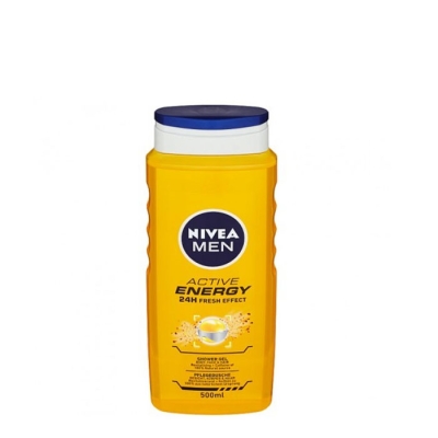 НИВЕА ДУШ ГЕЛ АКТИВ ЕНЕРДЖИ ЗА МЪЖЕ 250 мл. / NIVEA MEN ACTIVE ENERGY SHOWER GEL