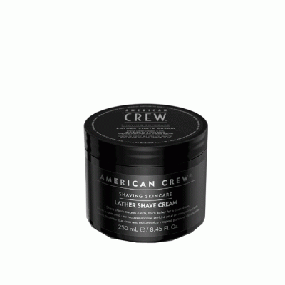 КРЕМ - ПЯНА ЗА БРЪСНЕНЕ АМЕРИКАН КРЮ 250 мл. / AMERICAN CREW LATHER SHAVE CREAM
