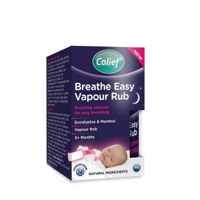 КОЛИЙФ БРИЙТ ИЗИ СТИК БАЛСАМ за леко дишане 30 гр. / COLIEF BREATHE EASY VAPOR RUB