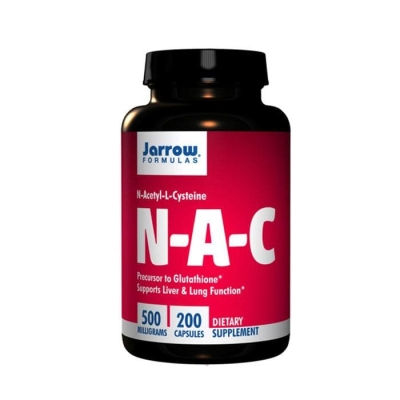 N-АЦЕТИЛ И L-ЦИСТЕИН капсули 500 мг. 200 броя / JARROW FORMULAS N-ACETYL L-CYSTEINE (NAC)