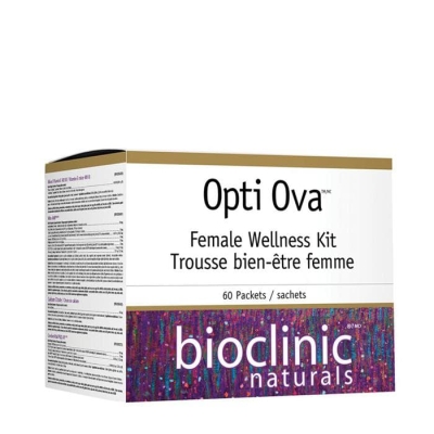 НАТУРАЛ ФАКТОРС ОПТИ ОВА ФОРМУЛА ЗА ФЕРТИЛИТЕТ саше 60 броя / NATURAL FACTORS OPTI OVA FEMALE WELLNESS KIT