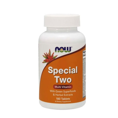НАУ ФУДС СПЕЦИАЛ 2 МУЛТИВИТАМИНИ таблетки 180 броя / NOW FOODS SPECIAL TWO