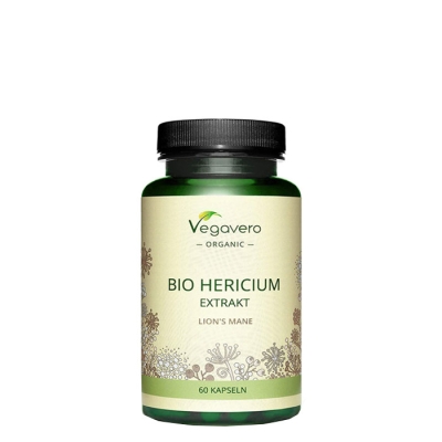 ЛЪВСКА ГРИВА БИО ЕКСТРАКТ ВЕГАВЕРО капсули 60 броя / VEGAVERO HERICIUM BIO EXTRACT