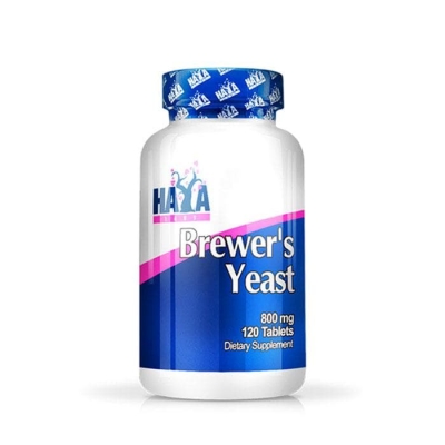 ХАЯ ЛАБС БИРЕНА МАЯ таблетки 800 мг. 120 броя / HAYA LABS BREWER'S YEAST tablets 800 mg. 120