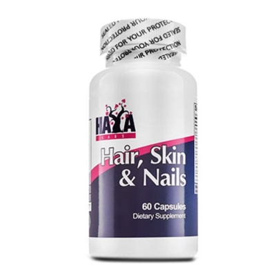 ХАЯ ЛАБС ФОРМУЛА ЗА КОСА, КОЖА и НОКТИ капсули 60 броя / HAYA LABS HAIR, SKIN AND NAILS