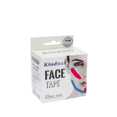 КИНДМАКС КИНЕЗИО ЛЕНТА ЗА ЛИЦЕ РОЗОВА 5 см. х 5 м. 1 брой / KINDMAX FACE TAPE PINK