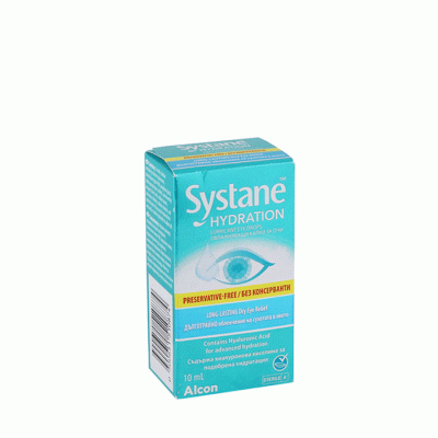СИСТЕЙН HA БЕЗ КОНСЕРВАНТИ капки за очи 10 мл. / ALCON SYSTANE HA PRESERVATIVE-FREE