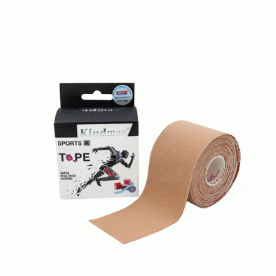 КИНДМАКС КИНЕЗИО ЛЕНТА БЕЖОВА 5 см. х 5 м. 1 брой / KINDMAX SPORT THERAPY TAPE BEIGE