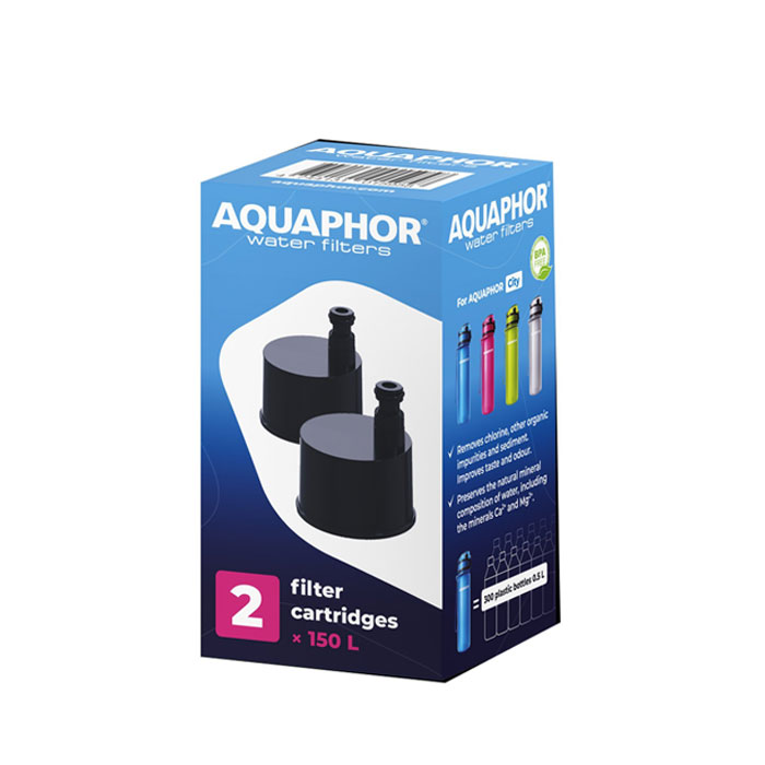 АКВАФОР ФИЛТЪР ЗА БУТИЛКА СИТИ 2 броя / AQUAPHOR BOTTLE FILTER CITY ...