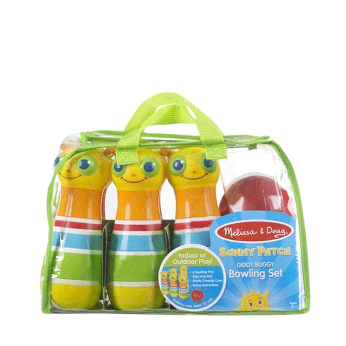 КОМПЛЕКТ ЗА БОУЛИНГ БУБОЛЕЧКИ МЕЛИСА ЕНД ДЪГ 16685 / MELISSA & DOUG