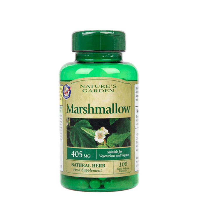 БЯЛА РУЖА капсули 405 мг. 100 броя / HOLLAND BARRETT NATURES GARDEN