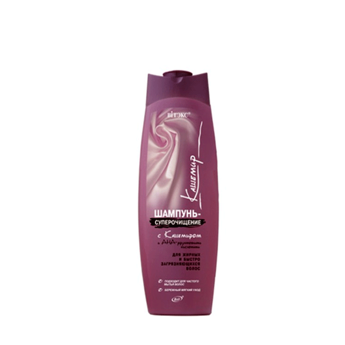 ШАМПОАН ЗА МАЗНА КОСА С КАШМИР 500 мл. / VITEX SHAMPOO FOR OILY HAIR ...