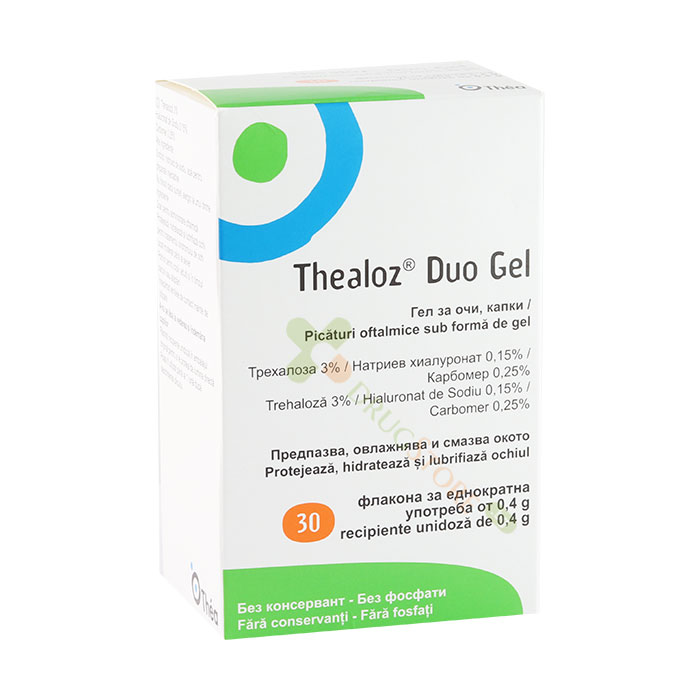 ТЕАЛОЗ ДУО гел за очи монодози 0,4 г 30 броя / THEALOZ DUO | Drugstore BG