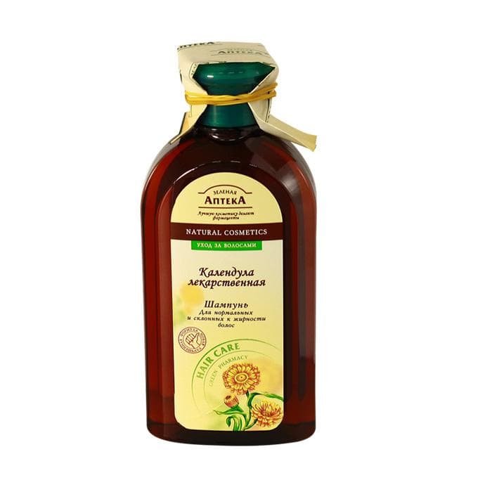 ШАМПОАН С НЕВЕН ЗА НОРМАЛНА И МАЗНА КОСА 350 мл. / GREEN PHARMACY ...