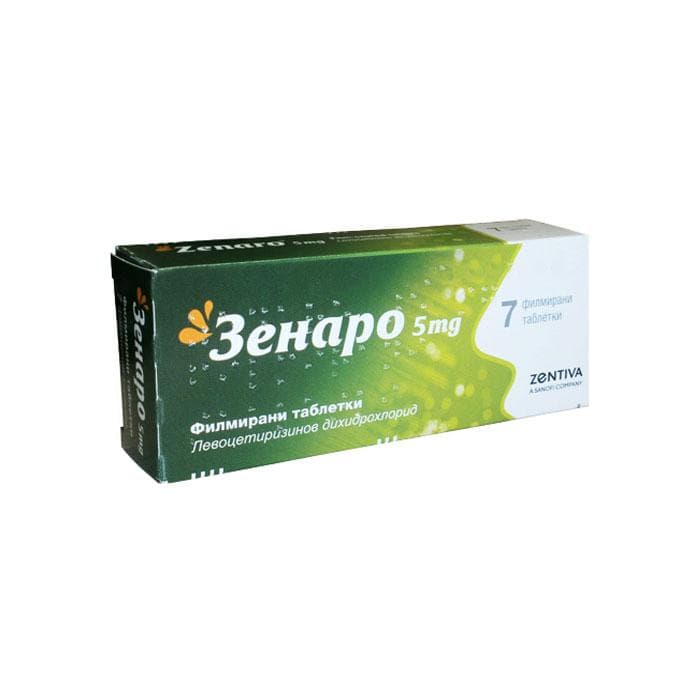 ЗЕНАРО таблетки 5 м 7 броя / ZENARO | Drugstore BG