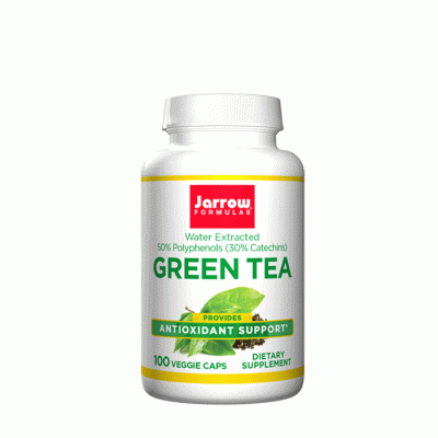 ЗЕЛЕН ЧАЙ капсули 500 мг. 100 броя /  JARROW FORMULAS GREEN TEA