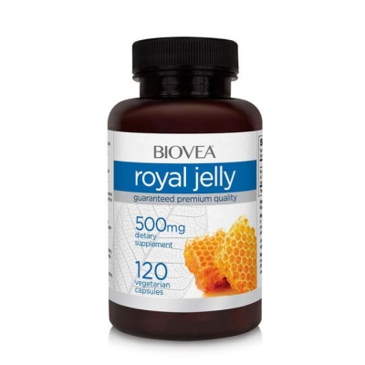 БИОВЕА ПЧЕЛНО МЛЕЧИЦЕ капсули 500 мг. 120 броя / BIOVEA ROYAL JELLY