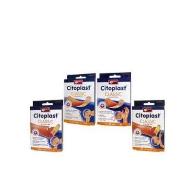 ЦИТОПЛАСТ ХИПОАЛЕРГИЧЕН ПЛАСТИР 2 см. x 4 см. 20 броя / CITOPLAST