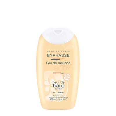 ДУШ ГЕЛ С ЦВЯТ ОТ ГАРДЕНИЯ 500 мл. / BYPHASSE SHOWER GEL WITH TIARE FLOWER