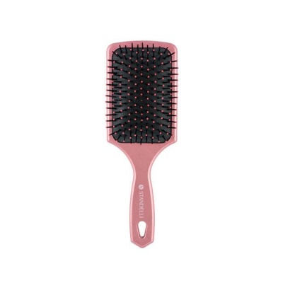 КВАДРАТНА ЧЕТКА ЗА КОСА МЕТАЛИК / STANDELLI QUADRATE METALIC HAIR BRUSH