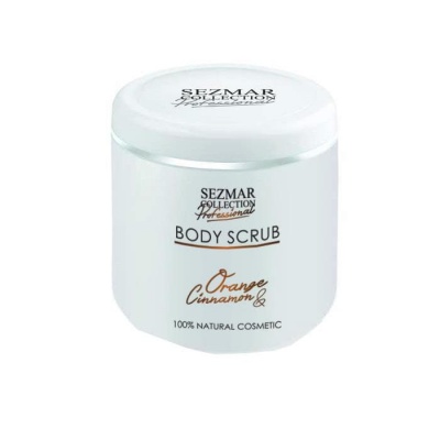 ПРОФЕСИОНАЛЕН ЕКСФОЛИАНТ ЗА ТЯЛО С ПОРТОКАЛ И КАНЕЛА 500 мл. / SEZMAR COLLECTION PROFESSIONAL BODY SCRUB WITH ORANGE & CINNAMON
