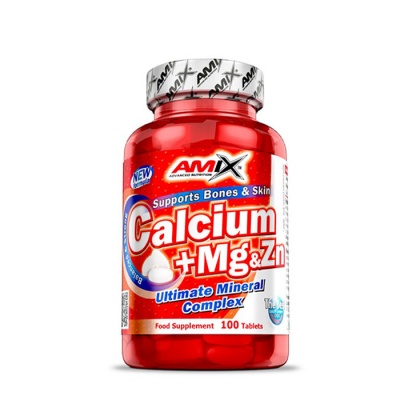 АМИКС КАЛЦИЙ, МАГНЕЗИЙ и ЦИНК таблетки 100 броя / AMIX CALCIUM MAGNESIUM ZINC