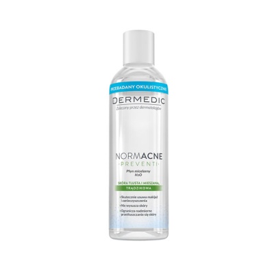 ДЕРМЕДИК НОРМАКНЕ H20 МИЦЕЛАРНА ВОДА 400 мл. / DERMEDIC MICELLAR WATER H20 400 ml.