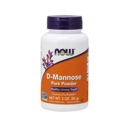 НАУ ФУДС Д - МАНОЗА прах 85 гр. / NOW FOODS D - MANNOSE