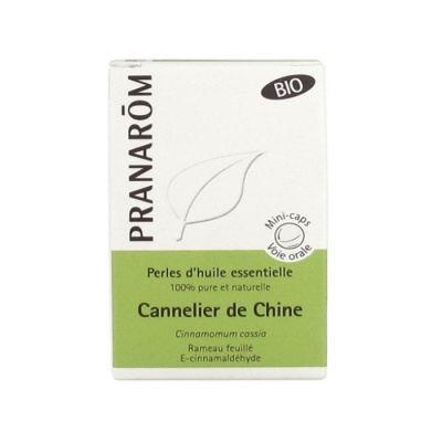 ПРАНАРОМ МАСЛО ОТ КИТАЙСКА КАНЕЛА перли 60 броя / PRANAROM CHINESE CINNAMON