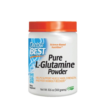 ДОКТОР'С БЕСТ L-ГЛУТАМИН прах 300 гр. / DOCTORS BEST L-GLUTAMINE powder