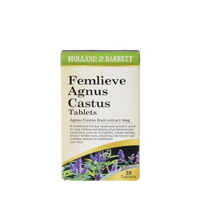 АВРАМОВО ДЪРВО (ВИТЕКС) таблетки 30 броя / HOLLAND & BARRETT FEMLIEVE ANGUS CASTUS