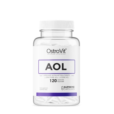 ОСТРОВИТ AOL-АРГИНИН, ОРНИТИН И ЛИЗИН капсули 120 броя / OSTROVIT SUPREME AOL capsules