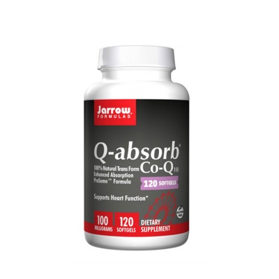 Q-АБСОРБ CO-Q10 софтгел капсули 100 мг. 120 броя / JARROW FORMULAS Q-ABSORB CO-Q10