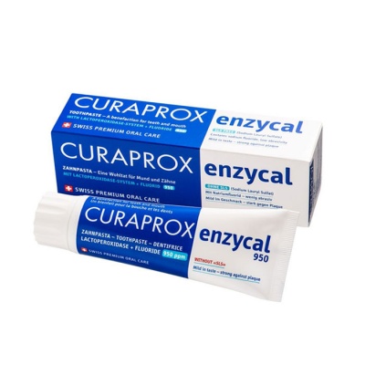 ПАСТА ЗА ЗЪБИ ЕНЗИКАЛ 950 75 мл. / CURAPROX ENZYCAL 950 TOOTHPASTE