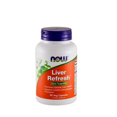 НАУ ФУДС ЛИВЪР РЕФРЕШ капсули 90 броя / NOW FOODS LIVER REFRESH LIVER SUPPORT