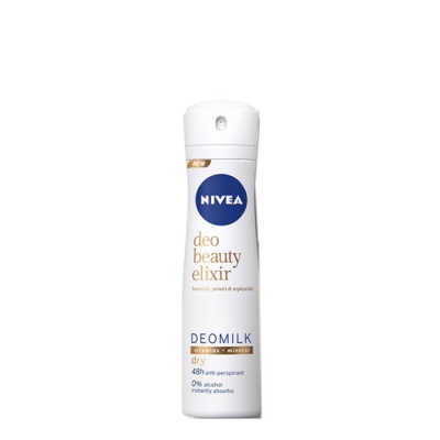 НИВЕА ДЕЗОДОРАНТД ДЕО БЮТИ ДЕОМИЛК ДРАЙ 150 мл. / NIVEA DEO SPRAY DEO BEAUTY ELIXIR DEOMILK DRY