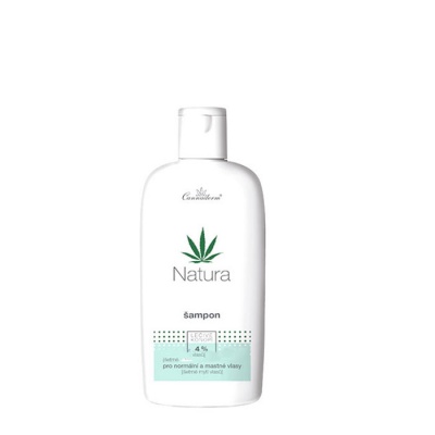 КАНАДЕРМ НАТУРА ШАМПОАН ЗА НОРМАЛНА И МАЗНА КОСА 200 мл. / CANNADERM NATURA SHAMPOO FOR NORMAL AND OILY HAIR